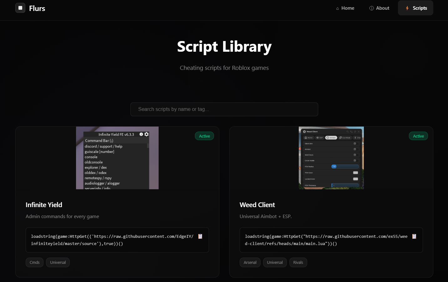 Script Preview