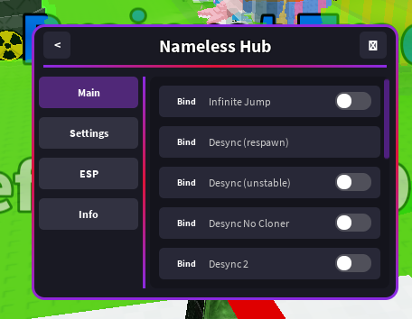 Nameless Cheat Preview